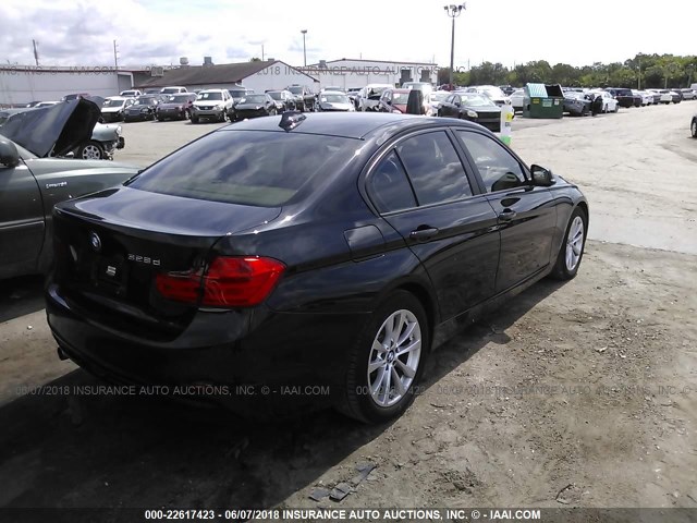 WBA3D3C59EK156895 - 2014 BMW 328 D BLACK photo 4