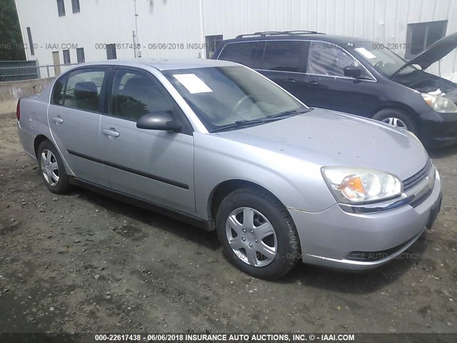 1G1ZS52F94F186083 - 2004 CHEVROLET MALIBU SILVER photo 1