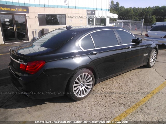 WBAKC8C57CC435698 - 2012 BMW 750 LXI BLACK photo 4