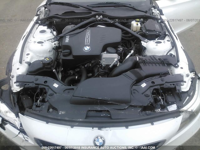 WBALL5C50G5A20688 - 2016 BMW Z4 SDRIVE28I WHITE photo 10