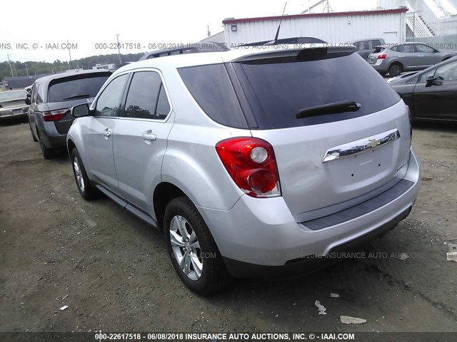 2CNALDEW6A6385925 - 2010 CHEVROLET EQUINOX LT SILVER photo 3