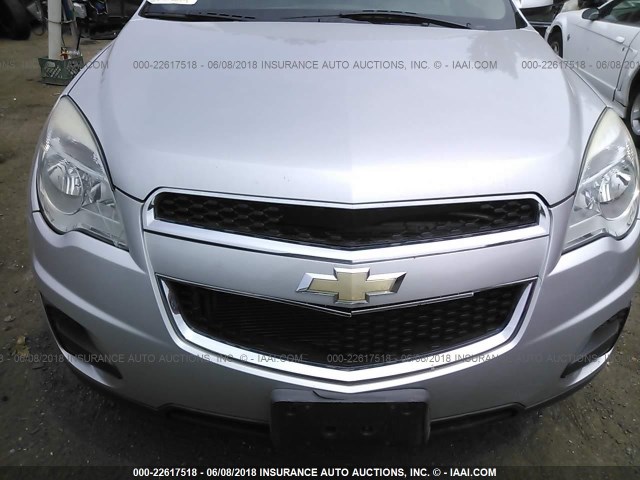 2CNALDEW6A6385925 - 2010 CHEVROLET EQUINOX LT SILVER photo 6