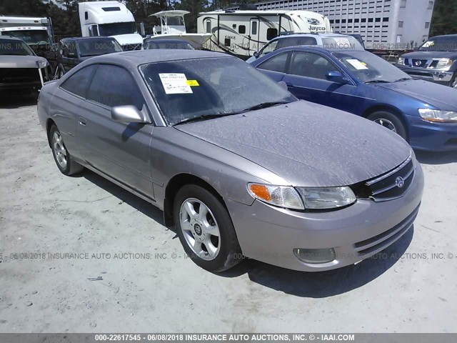 2T1CF22P1XC196497 - 1999 TOYOTA CAMRY SOLARA SE/SLE BEIGE photo 1