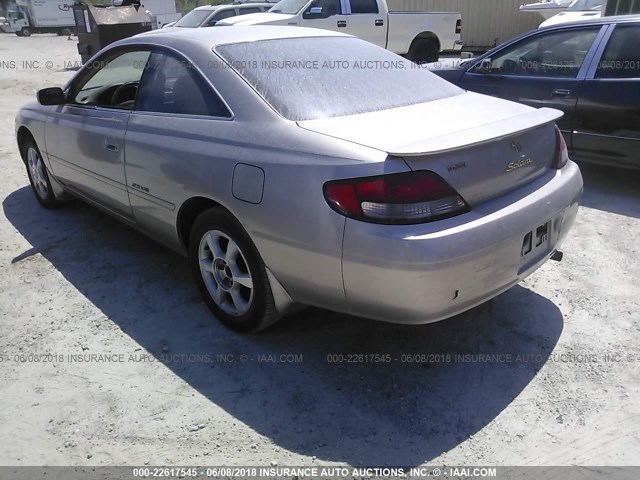 2T1CF22P1XC196497 - 1999 TOYOTA CAMRY SOLARA SE/SLE BEIGE photo 3