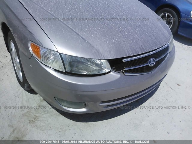 2T1CF22P1XC196497 - 1999 TOYOTA CAMRY SOLARA SE/SLE BEIGE photo 6