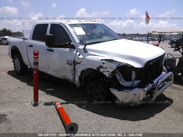 3C6UR5CJXJG126086 - 2018 RAM 2500 ST WHITE photo 1