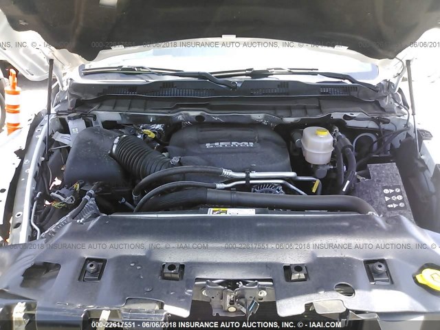3C6UR5CJXJG126086 - 2018 RAM 2500 ST WHITE photo 10