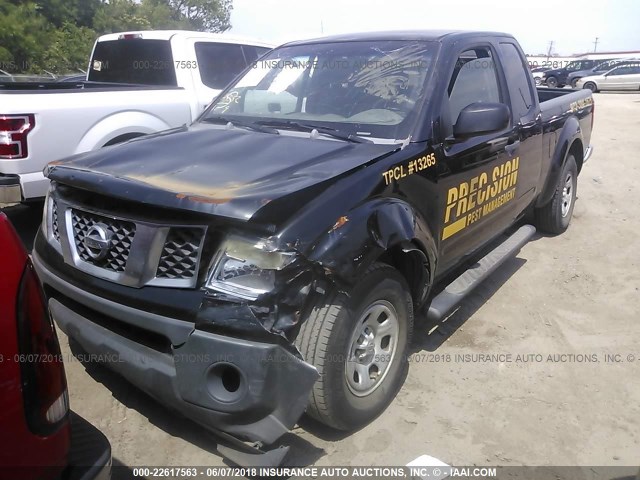 1N6BD06T97C416729 - 2007 NISSAN FRONTIER KING CAB XE BLACK photo 2