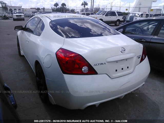 1N4BL2EP2AC120700 - 2010 NISSAN ALTIMA SR WHITE photo 3