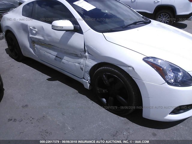 1N4BL2EP2AC120700 - 2010 NISSAN ALTIMA SR WHITE photo 6