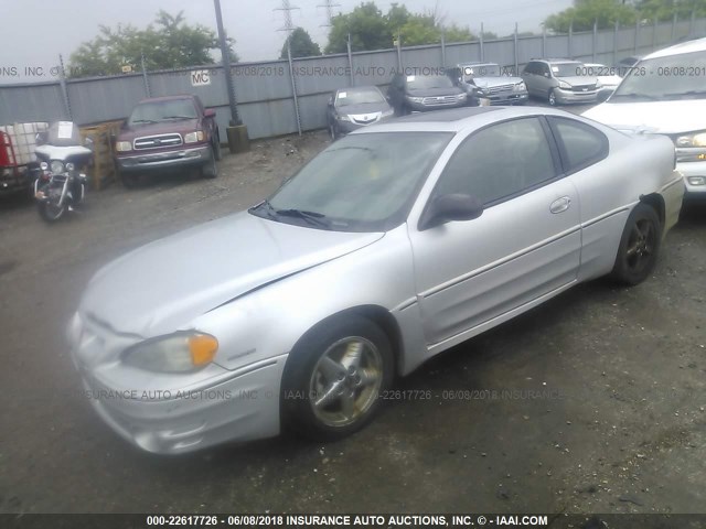 1G2NW12E14M617008 - 2004 PONTIAC GRAND AM GT SILVER photo 2