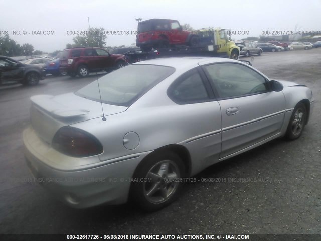 1G2NW12E14M617008 - 2004 PONTIAC GRAND AM GT SILVER photo 4