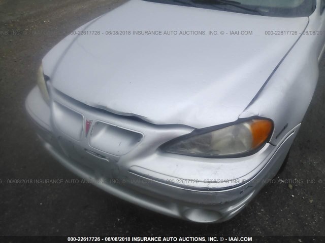 1G2NW12E14M617008 - 2004 PONTIAC GRAND AM GT SILVER photo 6