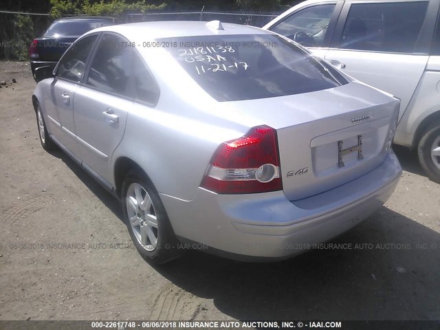YV1MS382162161662 - 2006 VOLVO S40 2.4I 银色 照片 3