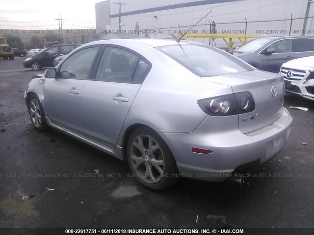 JM1BK324671753492 - 2007 MAZDA 3 S SILVER photo 3