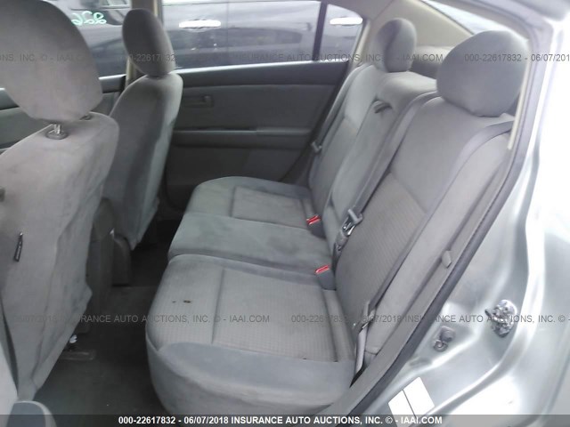 3N1AB61E78L683716 - 2008 NISSAN SENTRA 2.0/2.0S/2.0SL GRAY photo 8