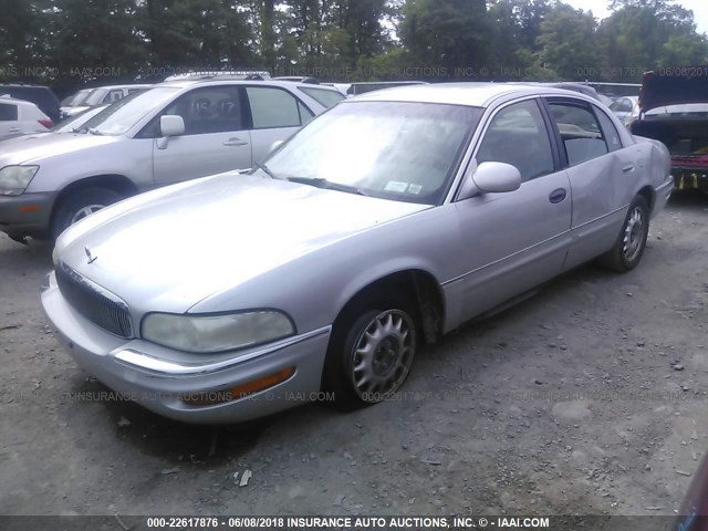 1G4CW52K0X4648198 - 1999 BUICK PARK AVENUE  SILVER photo 2