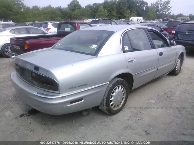 1G4CW52K0X4648198 - 1999 BUICK PARK AVENUE  SILVER photo 4