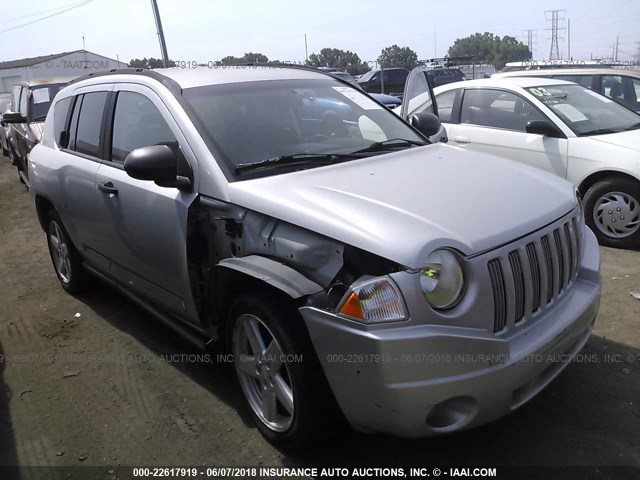 1J8FF57WX7D383330 - 2007 JEEP COMPASS LIMITED SILVER photo 1