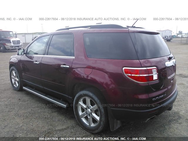 5GZEV33737J138491 - 2007 SATURN OUTLOOK SPECIAL წითელი ფოტო 3