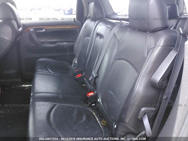 5GZEV33737J138491 - 2007 SATURN OUTLOOK SPECIAL წითელი ფოტო 8