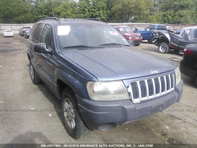 1J4GW48S64C294500 - 2004 JEEP GRAND CHEROKEE LAREDO/COLUMBIA/FREEDOM 蓝色 照片 1