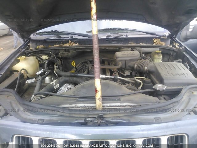 1J4GW48S64C294500 - 2004 JEEP GRAND CHEROKEE LAREDO/COLUMBIA/FREEDOM 蓝色 照片 10