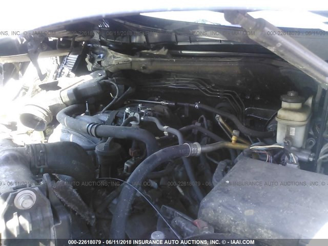 5TFRY5F14AX092171 - 2010 TOYOTA TUNDRA DOUBLE CAB SR5 BLACK photo 10