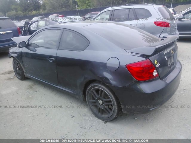 JTKDE177160073598 - 2006 TOYOTA SCION TC 灰色 照片 3