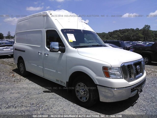 1N6BF0LY4CN117237 - 2012 NISSAN NV 2500 WHITE photo 1