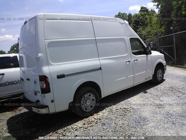 1N6BF0LY4CN117237 - 2012 NISSAN NV 2500 WHITE photo 4