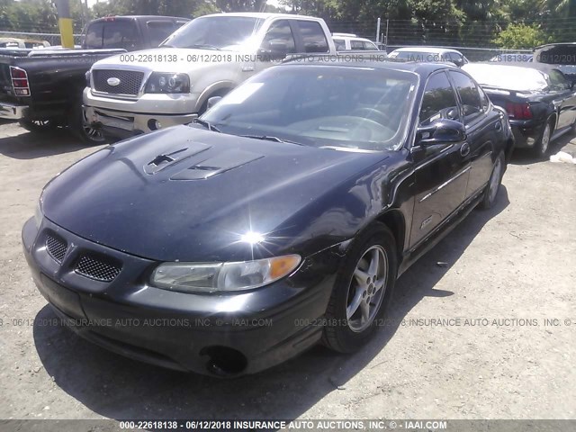 1G2WR52141F259080 - 2001 PONTIAC GRAND PRIX GTP BLACK photo 2