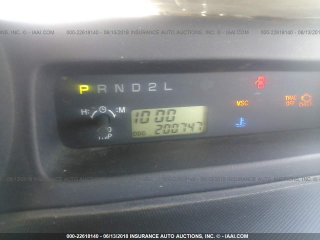 JTLKT324440137924 - 2004 TOYOTA SCION XB BLACK photo 7