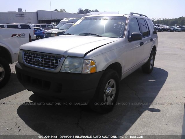 1FMZU62K73UA62677 - 2003 FORD EXPLORER XLS/XLS SPORT SILVER photo 2