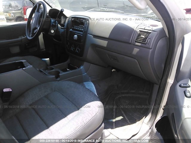 1FMZU62K73UA62677 - 2003 FORD EXPLORER XLS/XLS SPORT SILVER photo 5