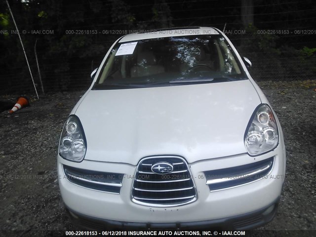 4S4WX86C464412229 - 2006 SUBARU B9 TRIBECA 3.0 H6/3.0 H6 LIMITED WHITE photo 6