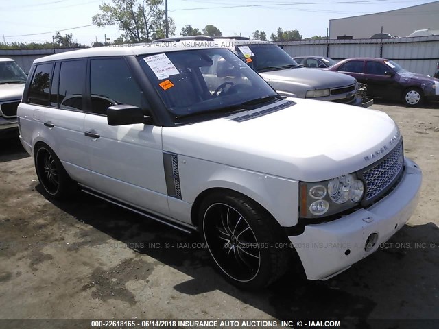 SALMF13499A299606 - 2009 LAND ROVER RANGE ROVER SUPERCHARGED WHITE photo 1