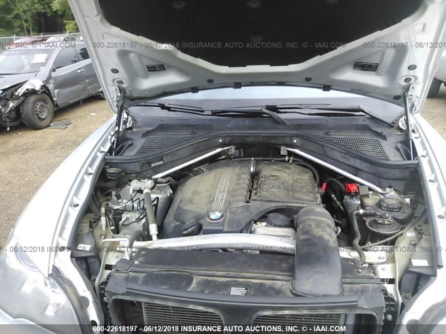 5UXZV4C53D0E13237 - 2013 BMW X5 XDRIVE35I Gümüş foto 10
