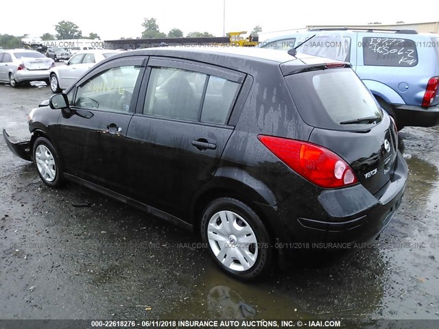 3N1BC1CP1AL362490 - 2010 NISSAN VERSA S/SL BLACK photo 3