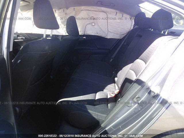 1HGCR2F52FA142260 - 2015 HONDA ACCORD SPORT Сұр фото 8