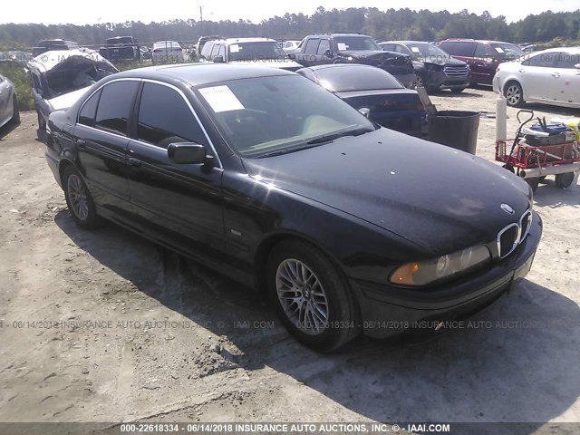 WBADT634X3CK41414 - 2003 BMW 530 I AUTOMATIC BLACK photo 1