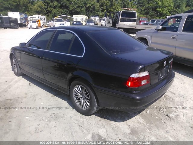 WBADT634X3CK41414 - 2003 BMW 530 I AUTOMATIC BLACK photo 3