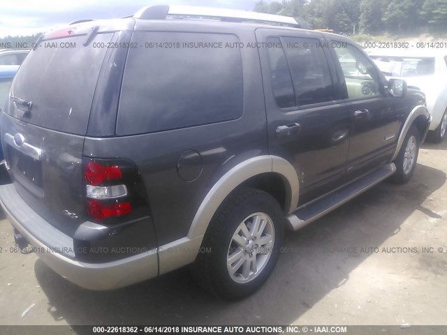 1FMEU74E27UA40233 - 2007 FORD EXPLORER EDDIE BAUER BROWN photo 4