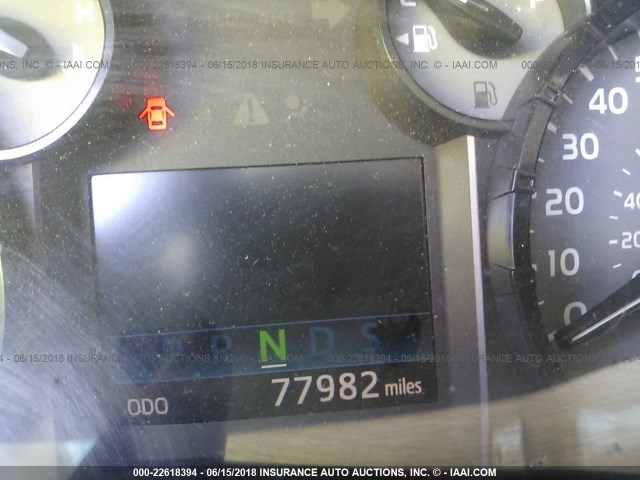 5TFRM5F10EX074235 - 2014 TOYOTA TUNDRA DOUBLE CAB SR/SR5 BLUE photo 7