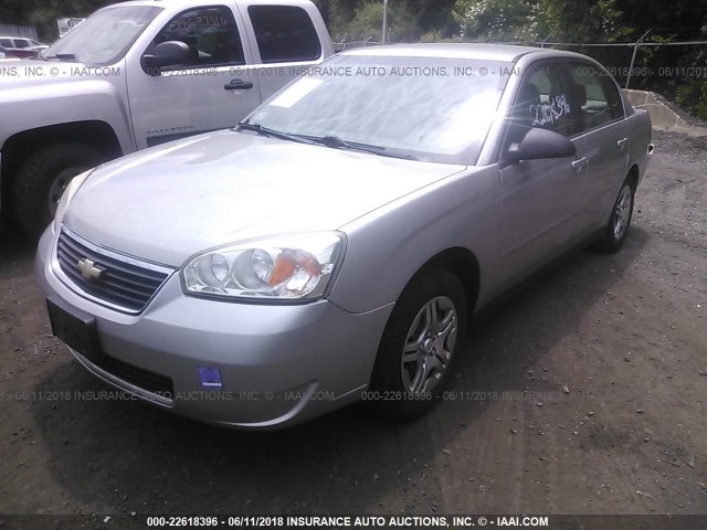 1G1ZS58F08F104853 - 2008 CHEVROLET MALIBU LS ვერცხლისფერი ფოტო 2