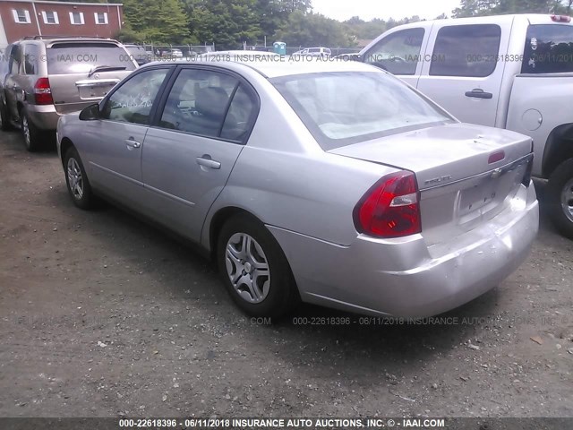 1G1ZS58F08F104853 - 2008 CHEVROLET MALIBU LS ვერცხლისფერი ფოტო 3