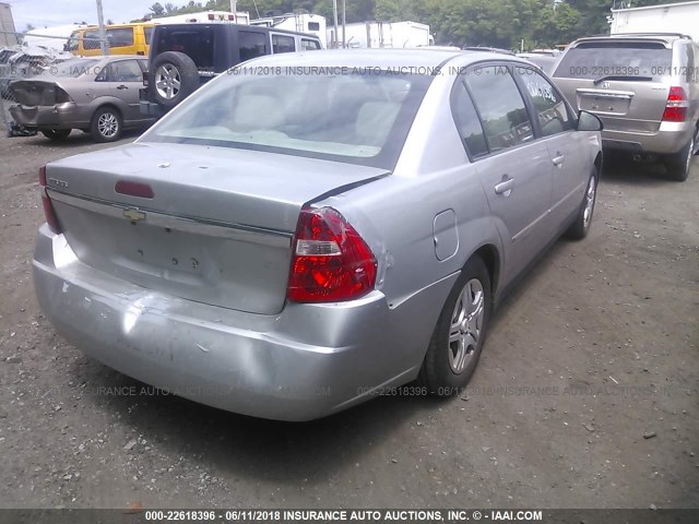 1G1ZS58F08F104853 - 2008 CHEVROLET MALIBU LS ვერცხლისფერი ფოტო 4