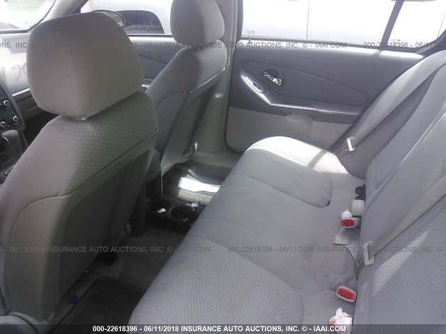 1G1ZS58F08F104853 - 2008 CHEVROLET MALIBU LS ვერცხლისფერი ფოტო 8
