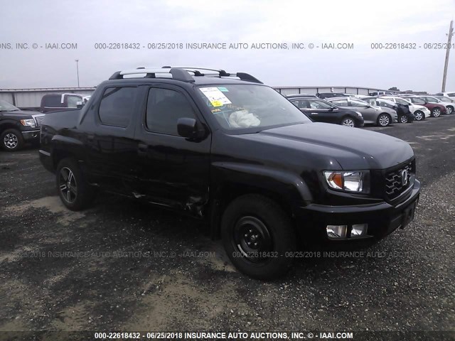 5FPYK1F72DB010213 - 2013 HONDA RIDGELINE SPORT BLACK photo 1