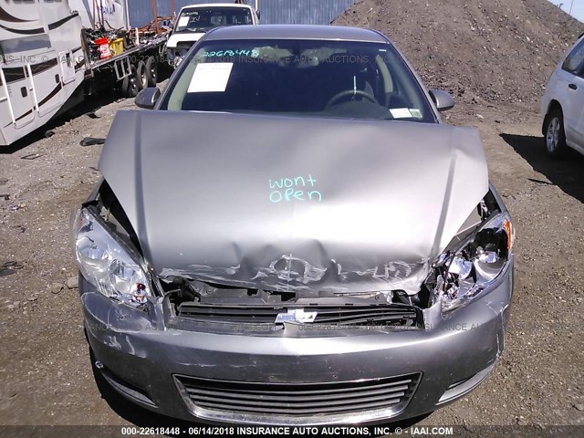 2G1WT58K979164621 - 2007 CHEVROLET IMPALA LT GRAY photo 10